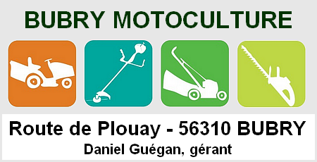 Carte de visite BUBRY MOTOCULTURE