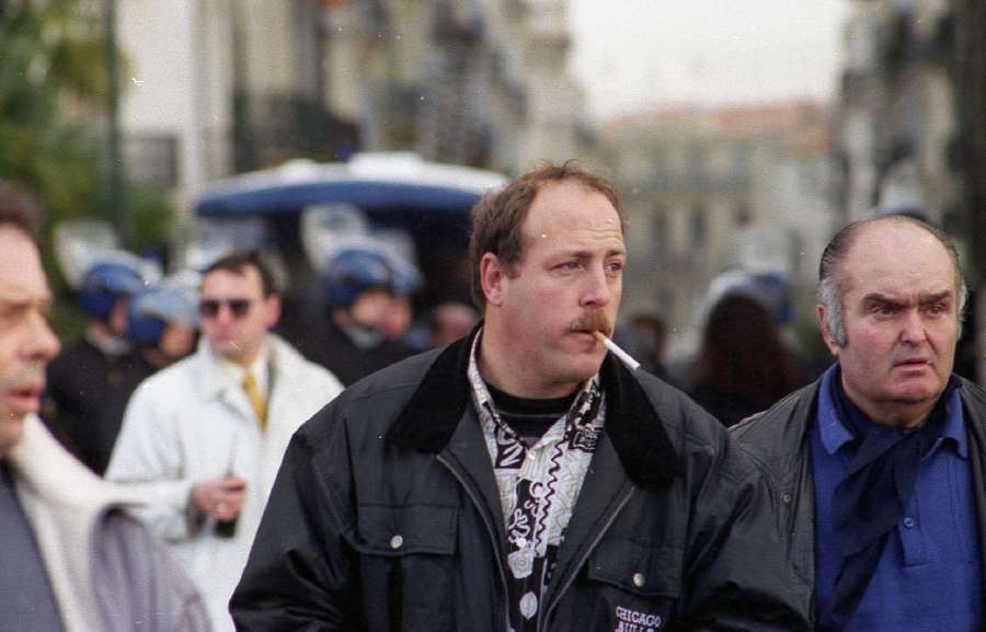 Montpellier, H�rault : manifestation pour la lib�ration de Christian Poucet