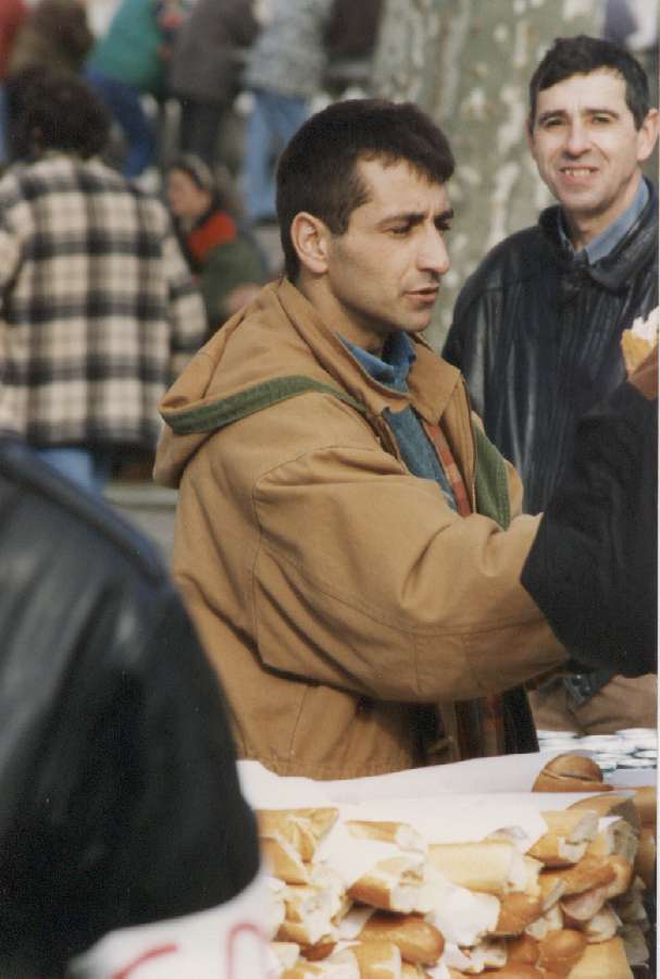 Montpellier, H�rault : manifestation pour la lib�ration de Christian Poucet