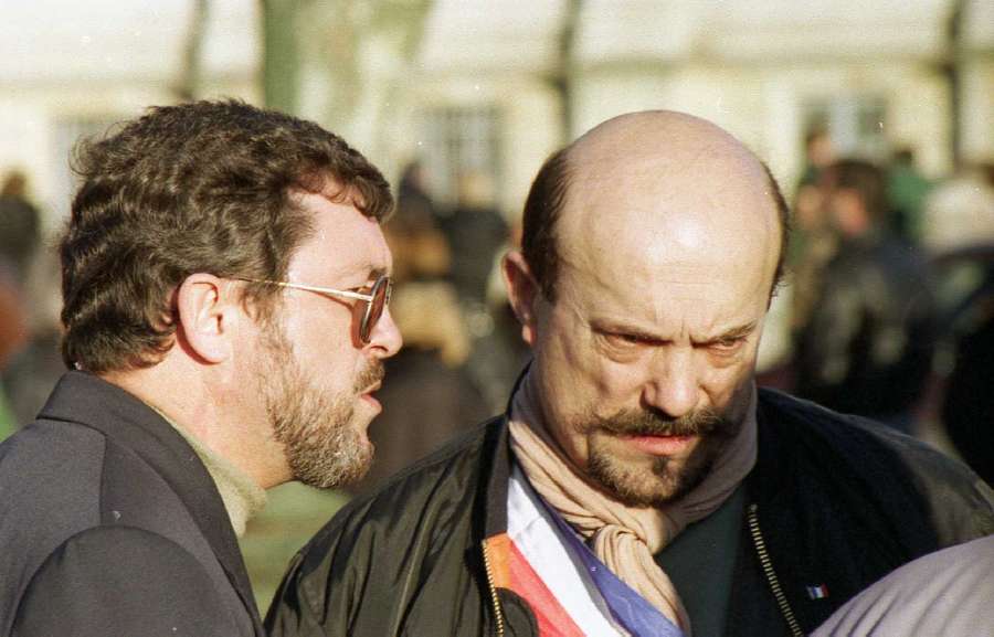 Montpellier, H�rault : manifestation pour la lib�ration de Christian Poucet