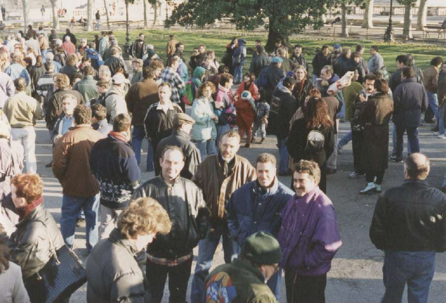Montpellier, H�rault : manifestation pour la lib�ration de Christian Poucet