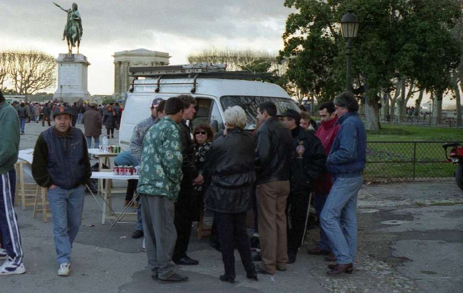 Montpellier, H�rault : manifestation pour la lib�ration de Christian Poucet