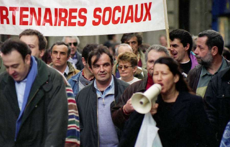 Montpellier, H�rault : manifestation pour la lib�ration de Christian Poucet