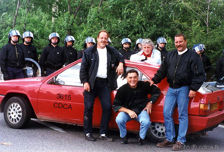 CDCA manifestation autoroute A7 Feysin