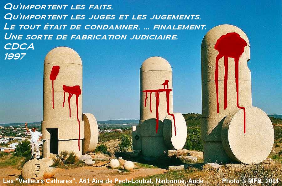 Les Veilleurs Cathares, Narbonne, Aude