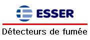 ESSER D�tecteurs ionique, optique et thermostatique de fum�e, S�rie 2000