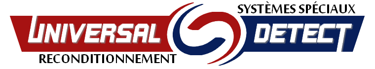 Bandeau UNIVERSAL DETEC Syst�mes Sp�ciaux