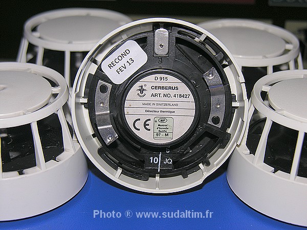 CERBERUS GUINARD D900, D915, D920, D925, D930, d�tecteur de chaleur