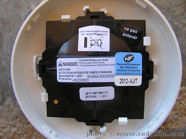 NUGELEC DOF S3000 D�tecteur Optique de Fum�e