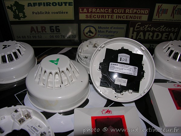 NUGELEC DTVS 3000 D�tecteur de Chaleur Conventionnel Thermostatique et Thermov�locim�trique