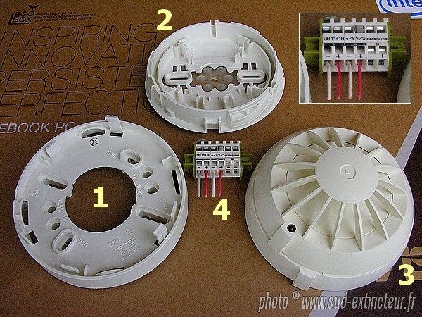 SIEMENS CERBERUS DT 1131A, d�tecteur automatique de chaleur adressable