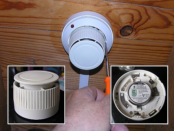 D�tecteur ionique de fum�e CERBERUS GUINARD F905