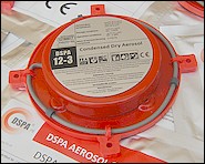 DSPA 12-3, G�n�rateur d'a�rosol extincteur fixe, autonome et automatique � d�clencheur thermique