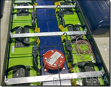 G�n�rateur DSPA dans un compartiment batteries