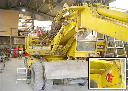 G�n�rateur DSPA dans pelleteuse CATERPILLAR