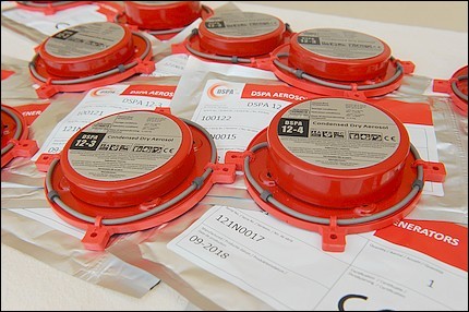 DSPA 12-3 G�n�rateur d'A�rosol Extincteur